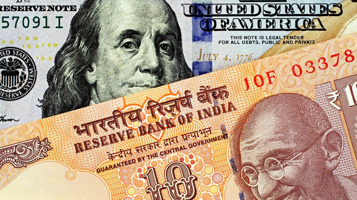 Rupee rises 5 paise to 96.48 against U.S. dollar in early trade