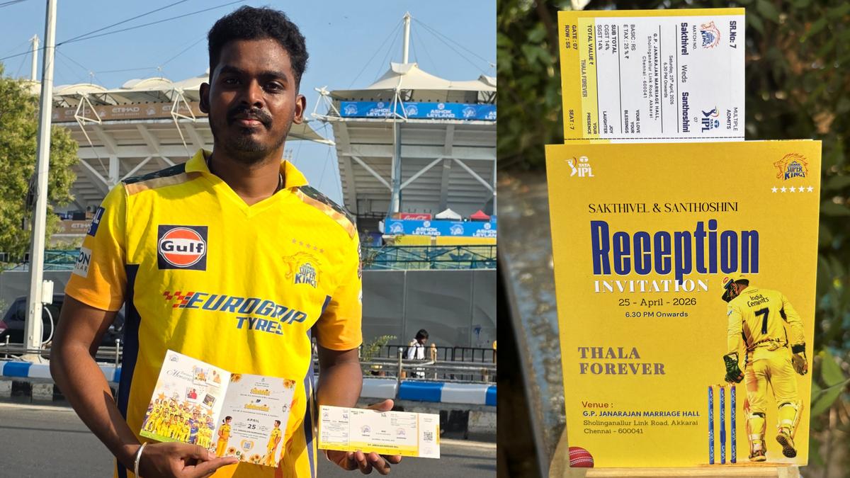 IPL 2026 | This Chennai groom’s CSK-themed wedding invite is winning hearts