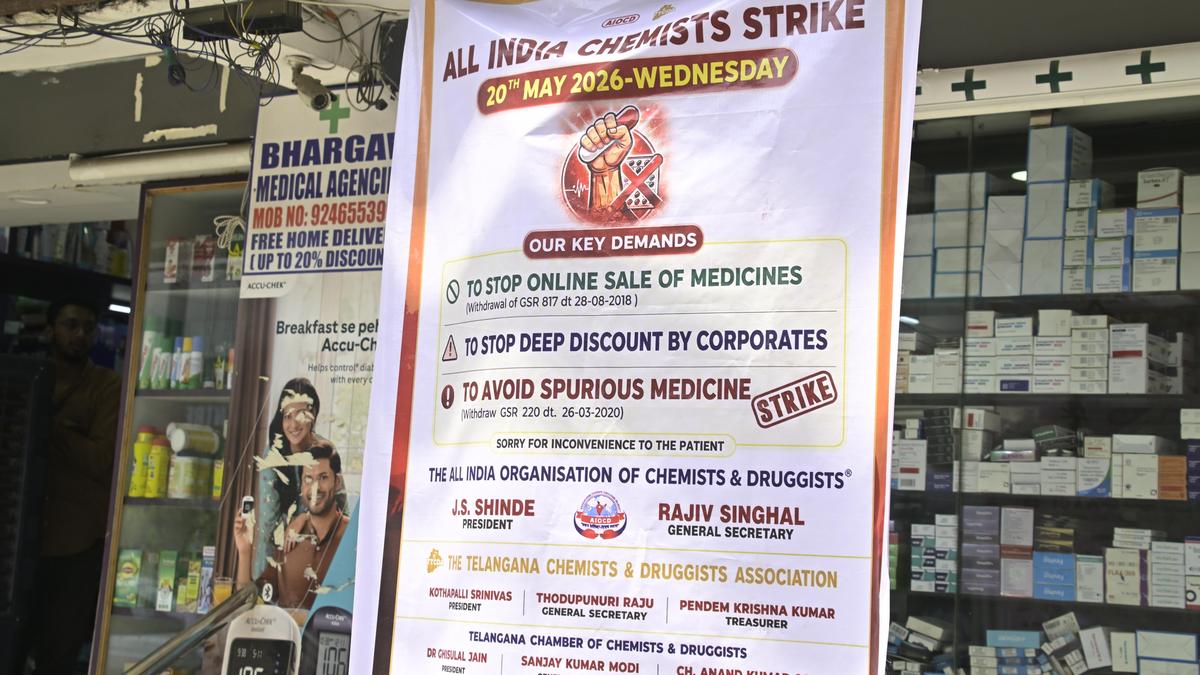 Heavy discounts, old prescriptions and 10-minute deliveries: Why thousands of pharmacies in Telangana are going on strike today